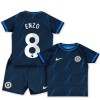 Maillot de Supporter Chelsea Enzo 8 Extérieur 2023-24 Pour Enfant